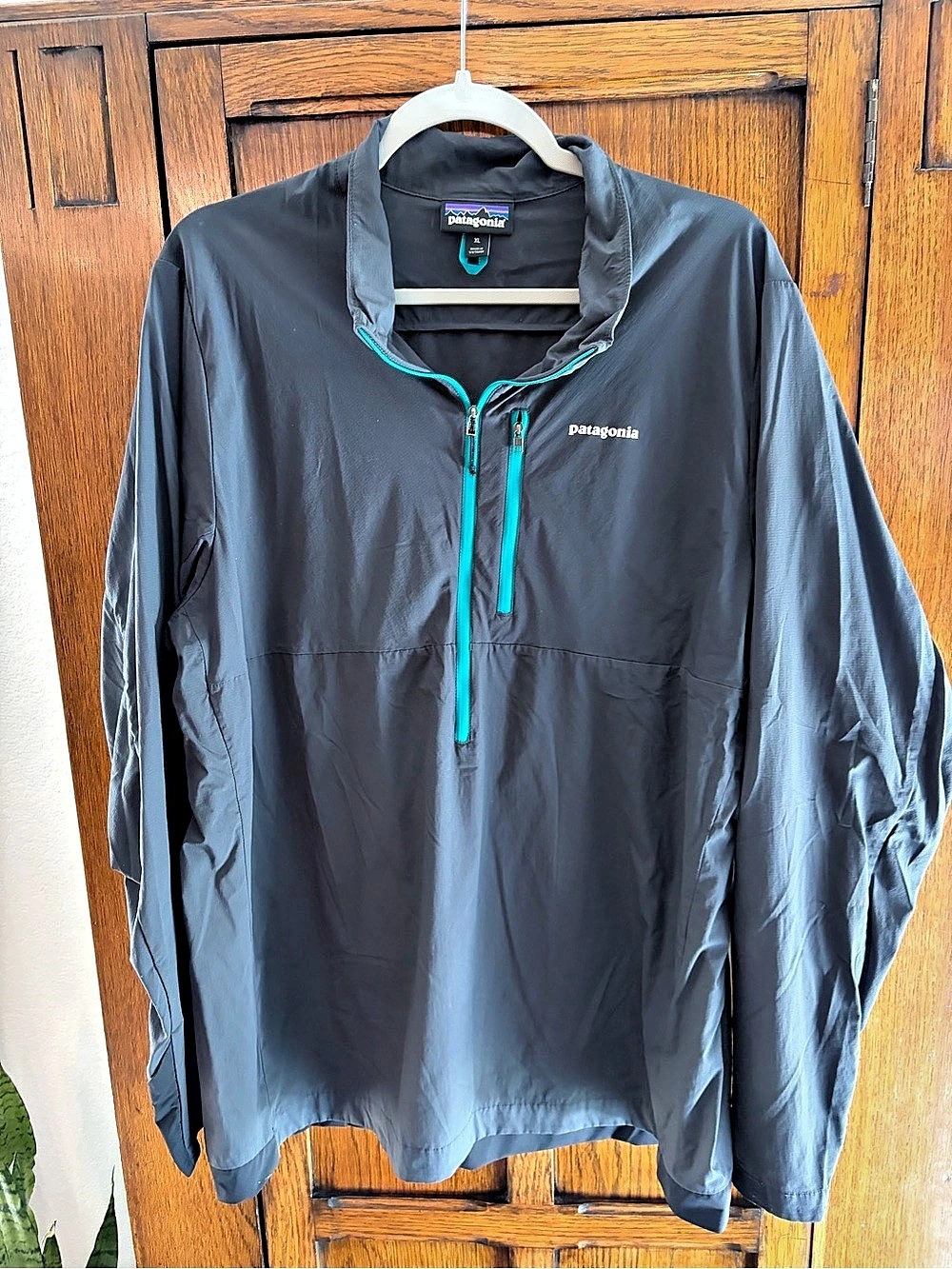 Patagonia Lightweight Half-Zip Pullover Gray XL Like New